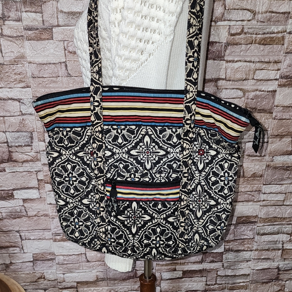 Vera Bradley Multicolor Patterned Shoulder Bag